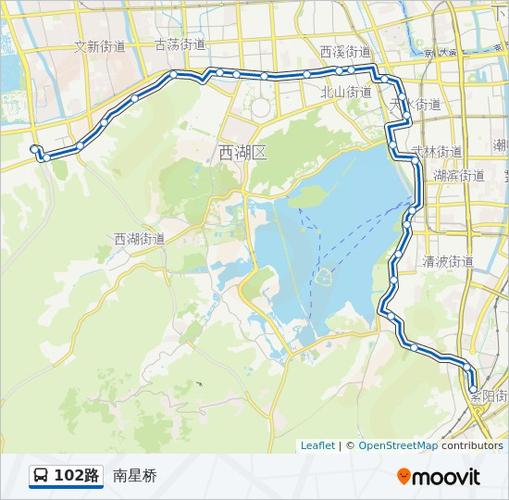 杭州公交102路线查询图标