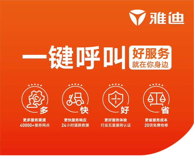 雅迪24小时人工电话