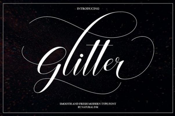 女生叫Glitter的寓意图标