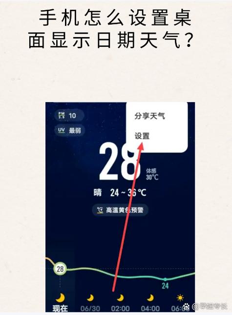 苹果手机自带的天气怎么设置缩略图