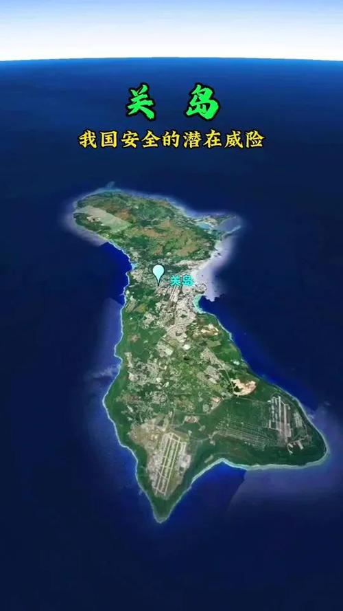 关岛在地图的什么位置图标