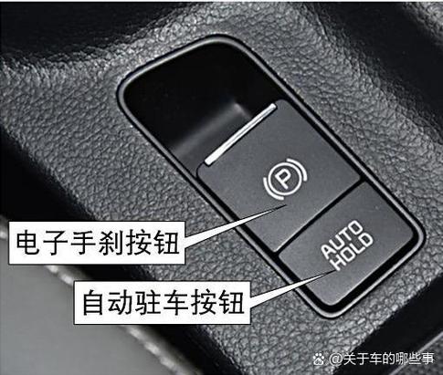 自动驻车和自动手刹区别图标